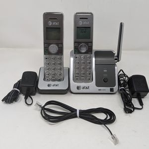 AT&T CL81301 DECT 6.0Cordless Phone 2 HandsetsHD Audio Telephone Caller ID